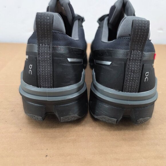 On Cloudwander Waterproof Hiking/Walking Shoes Women's Sz 9.5 Black Eclipse - Picture 3 of 14